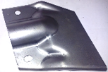 BRKT RR I/BEAM FRT, DR LH/RH, T-250 (96648851/52)